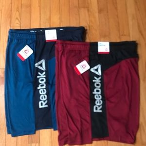 Reebok 2 Pairs of Athletic Training Shorts 3XL NWT